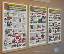 Разместите плакаты в жестких рамках Разместите плакаты в жестких рамках