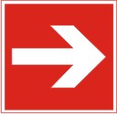 Направляющая стрелка, 20х20 см, номер по ГОСТ-у F 01-01